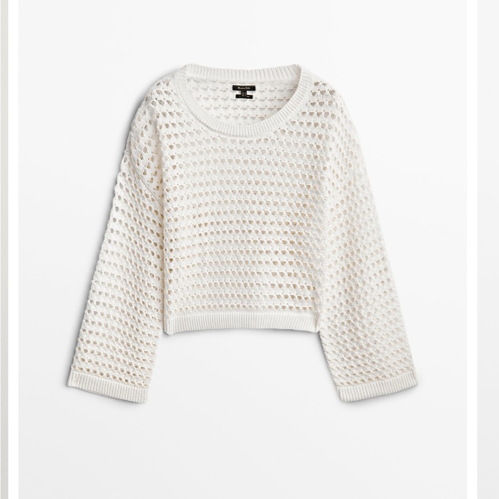 Massimo Dutti Crochet Top